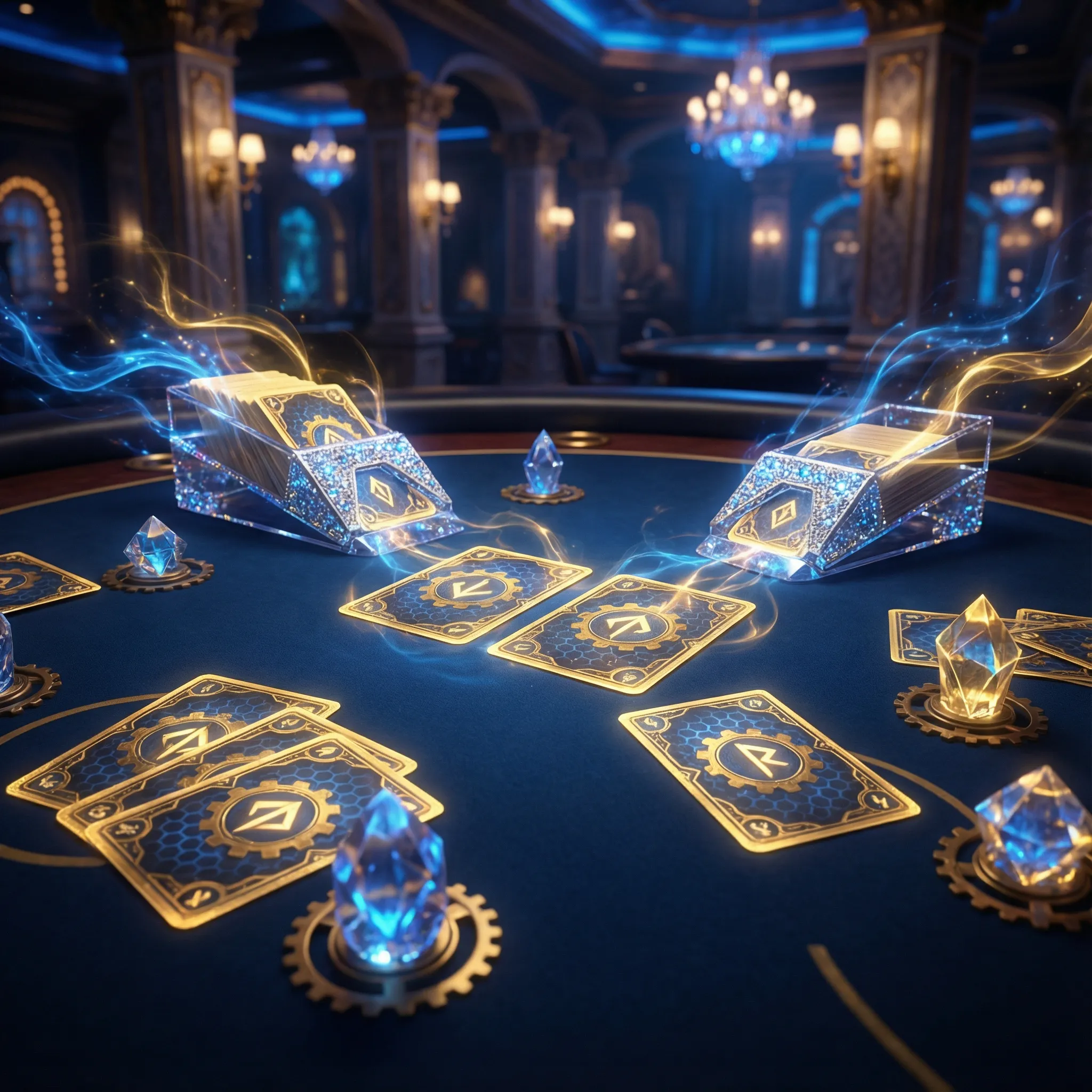 Bacará online luckbet jogo de cartas elegante