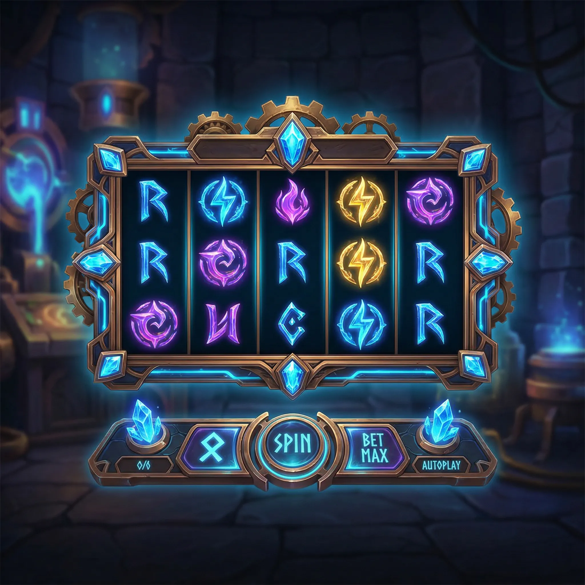 Caça-níqueis online luckbet com tema místico